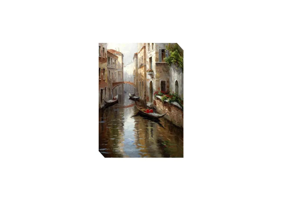 Venice Arch Canvas Wall Art in Multicolor by Prestige Arts /Ati Indust