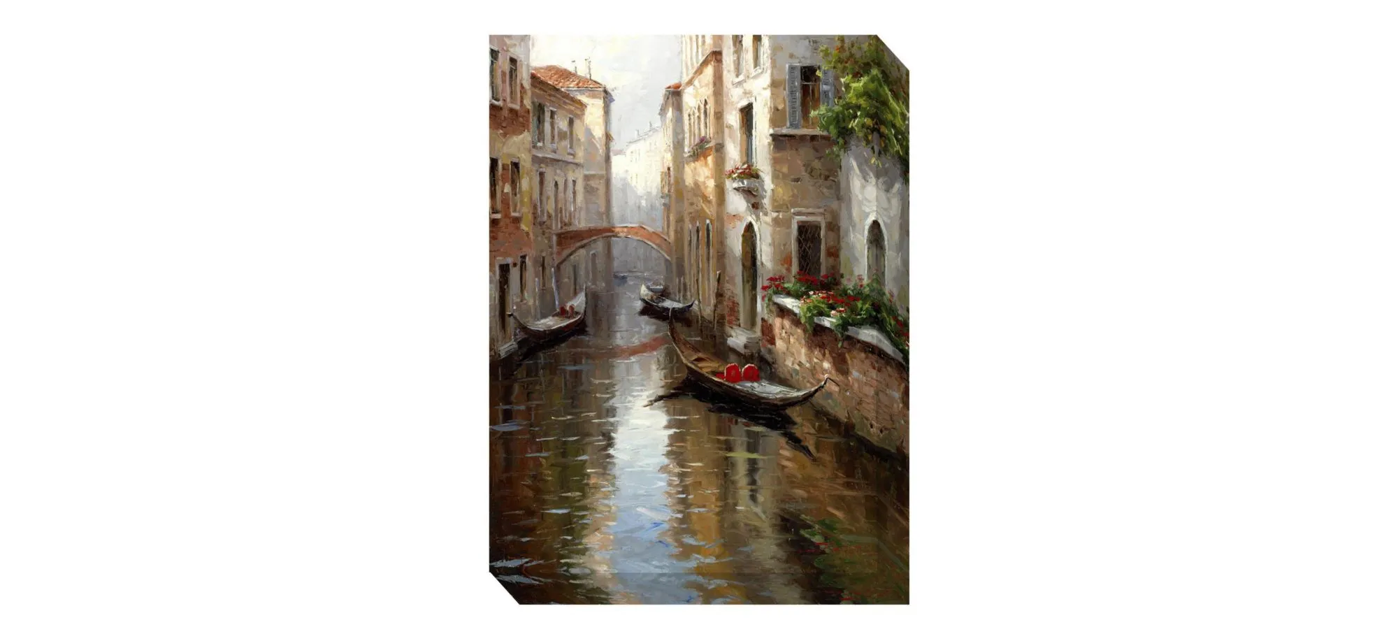 Venice Arch Canvas Wall Art in Multicolor by Prestige Arts /Ati Indust