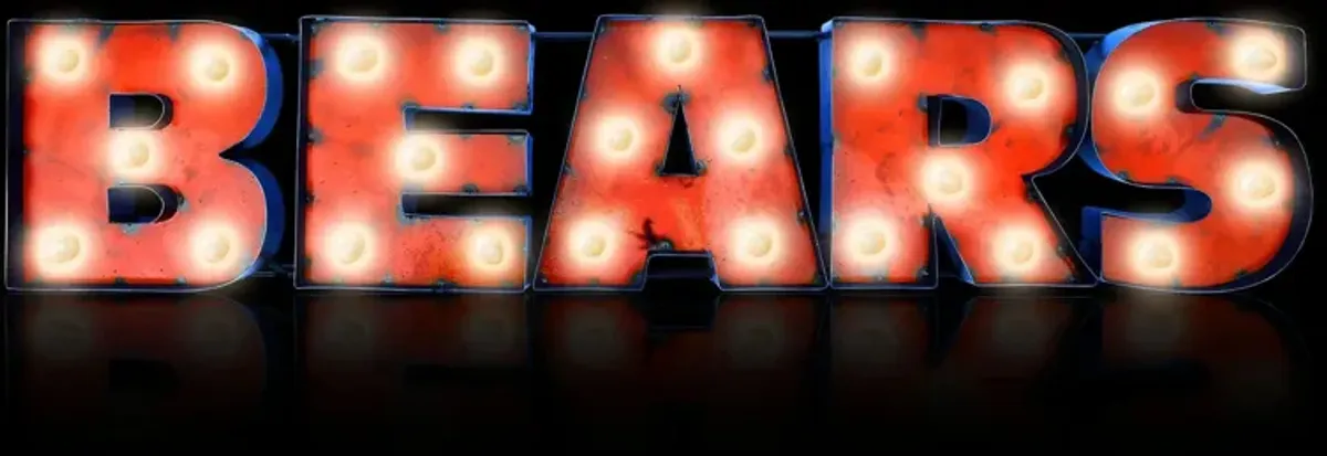 NFL Lighted Recycled Metal Sign