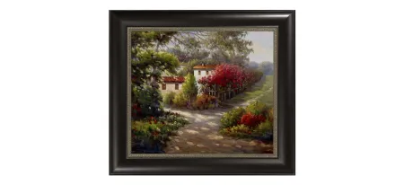 Country Home Framed Canvas Wall Art in Multicolor by Prestige Arts /Ati Indust