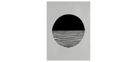 The Vibes Are There I Wall Art in Black, Ivory by Daleno Inc