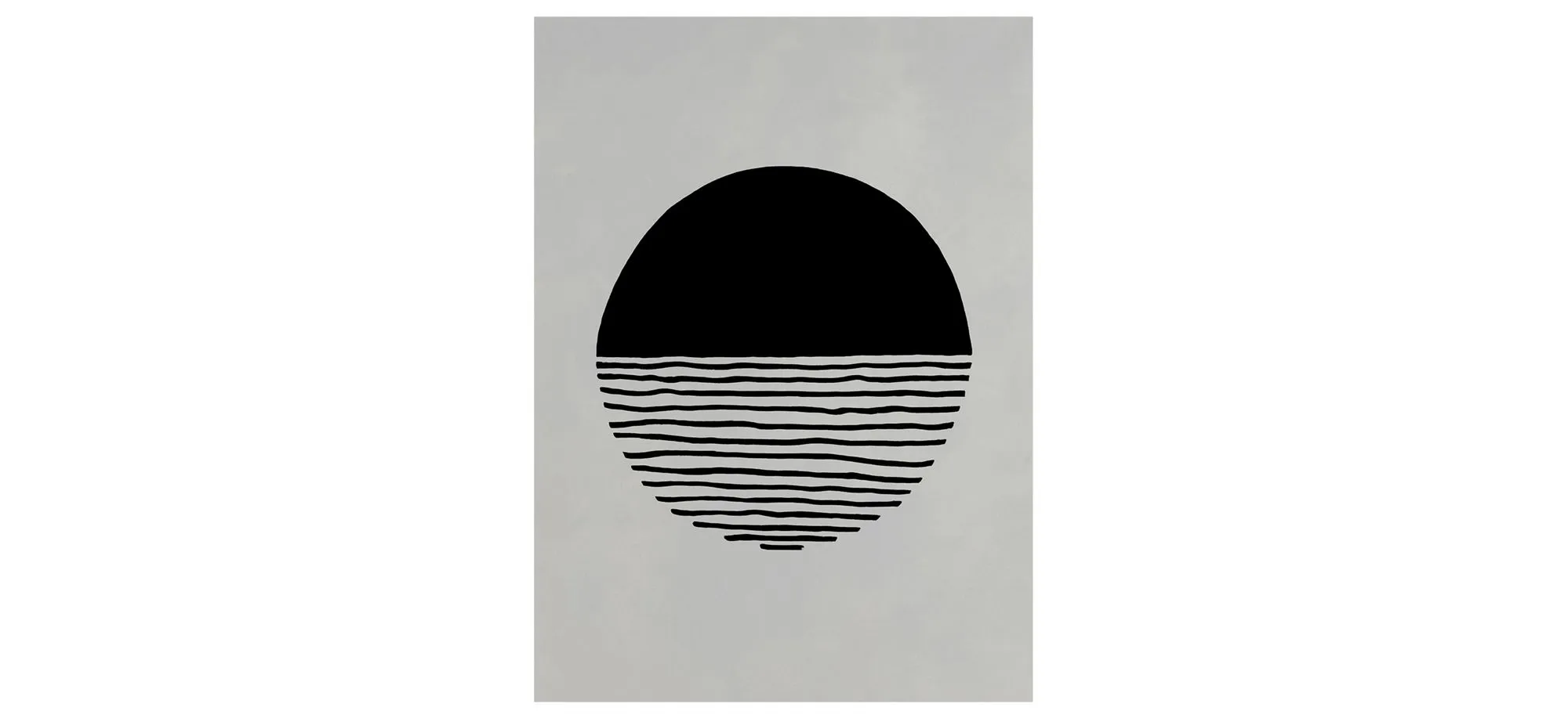 The Vibes Are There I Wall Art in Black, Ivory by Daleno Inc