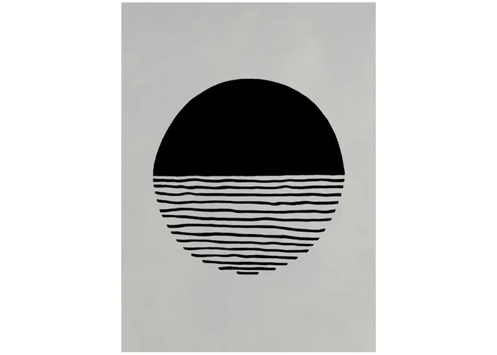 The Vibes Are There I Wall Art in Black, Ivory by Daleno Inc