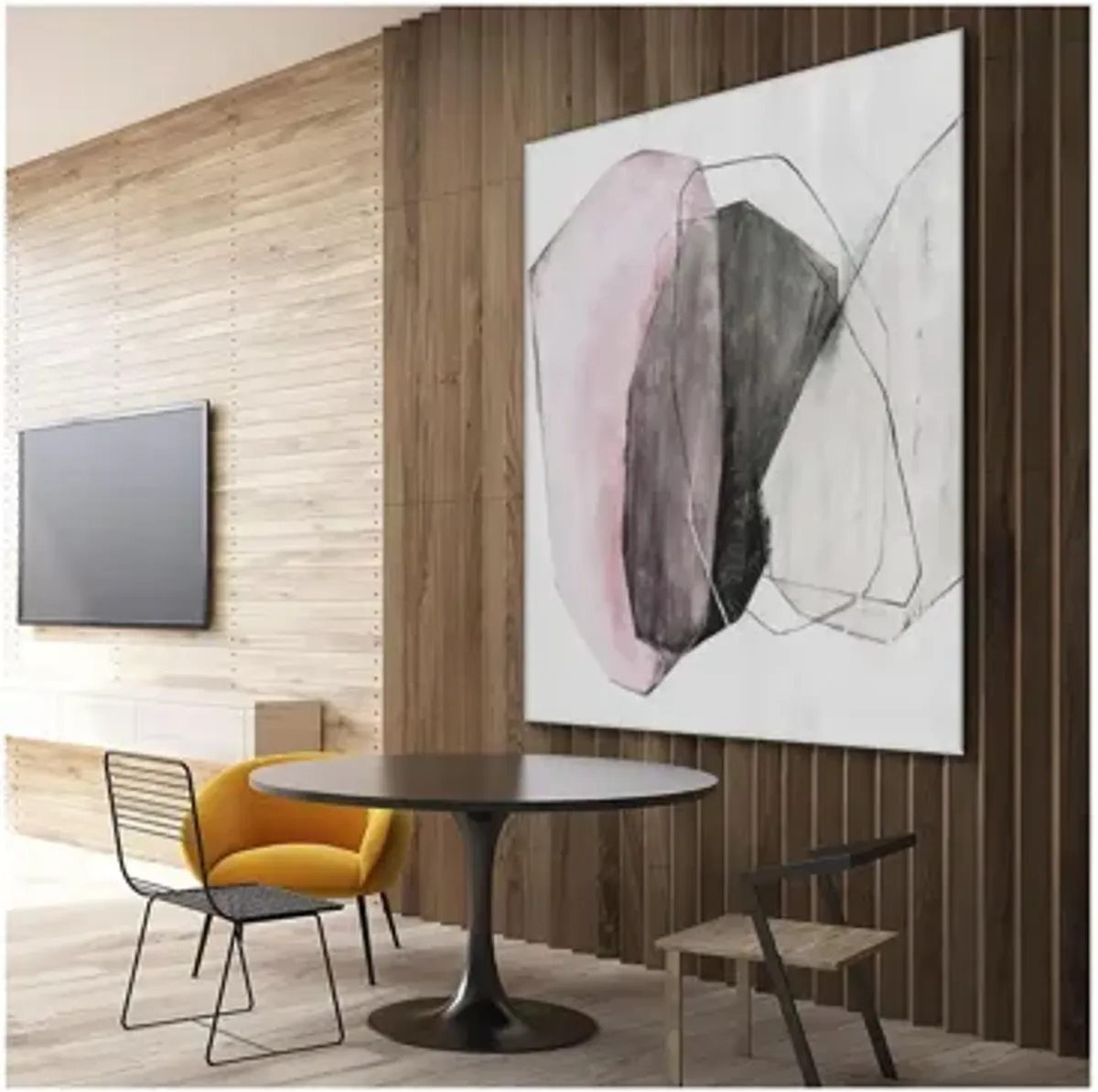 Giant Art Tickled With Pink