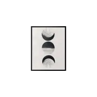 Phases I Wall Art in Black/White by Bassett Mirror Co.