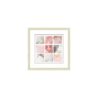 To the Nines IV Wall Art in BLUSH/WHITE/GRAY by Bellanest