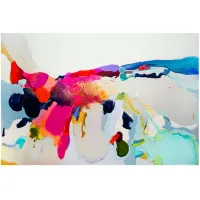 Reach in out by Claire Desjardins in White;Red;Orange;Yellow;Green;Blue;Purple;Pink;Gray by Giant Art