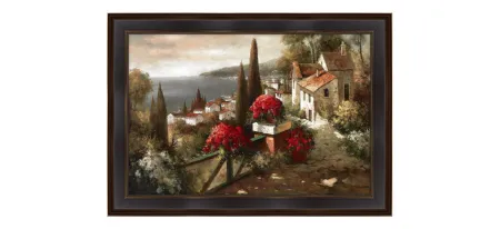 Tuscany Framed Canvas Wall Art in Multicolor by Bellanest