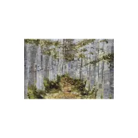 Mossy Passage Wall Art in Green by Daleno Inc