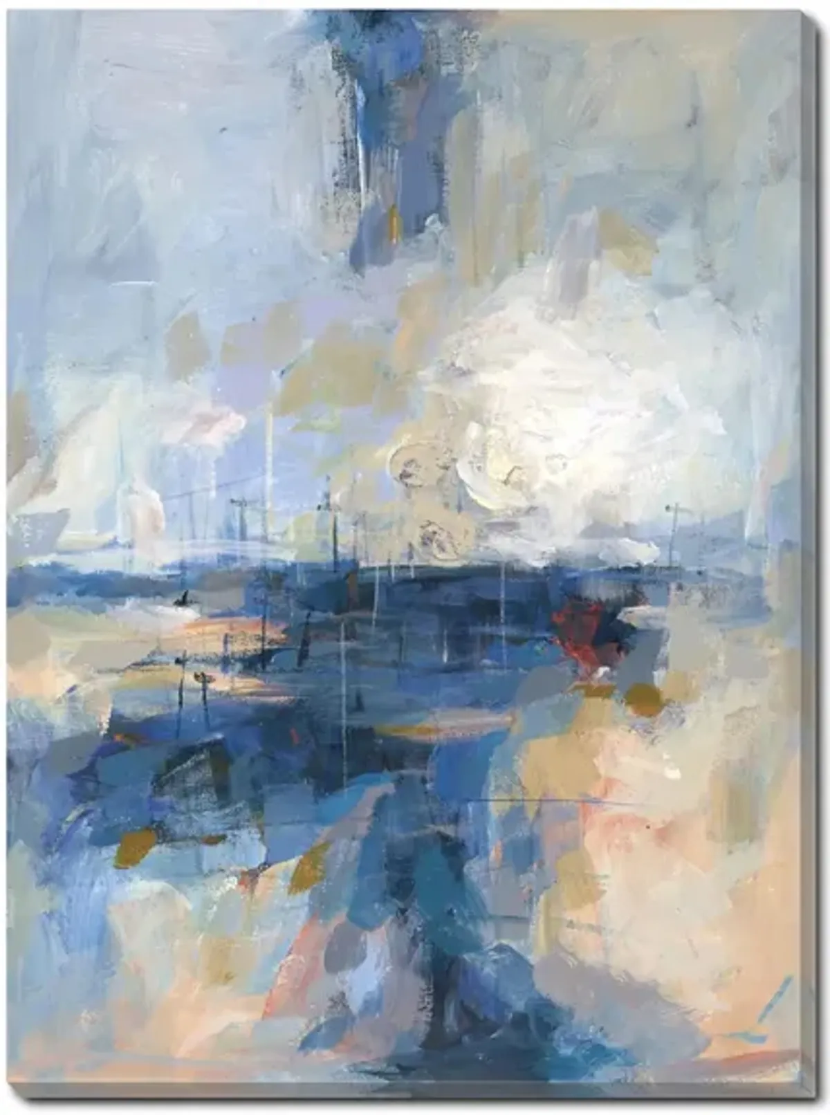 Abstract Shore 1 Wall Art