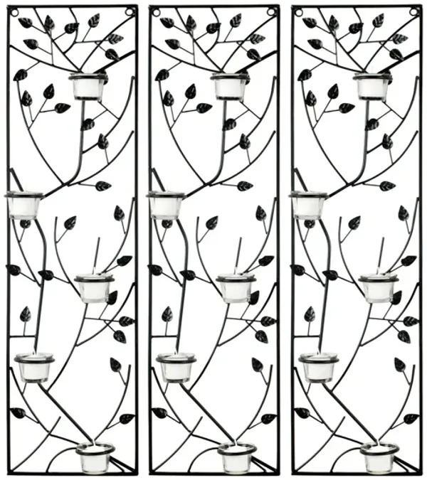 Margot Tea Light Wall Decor: Set of 3