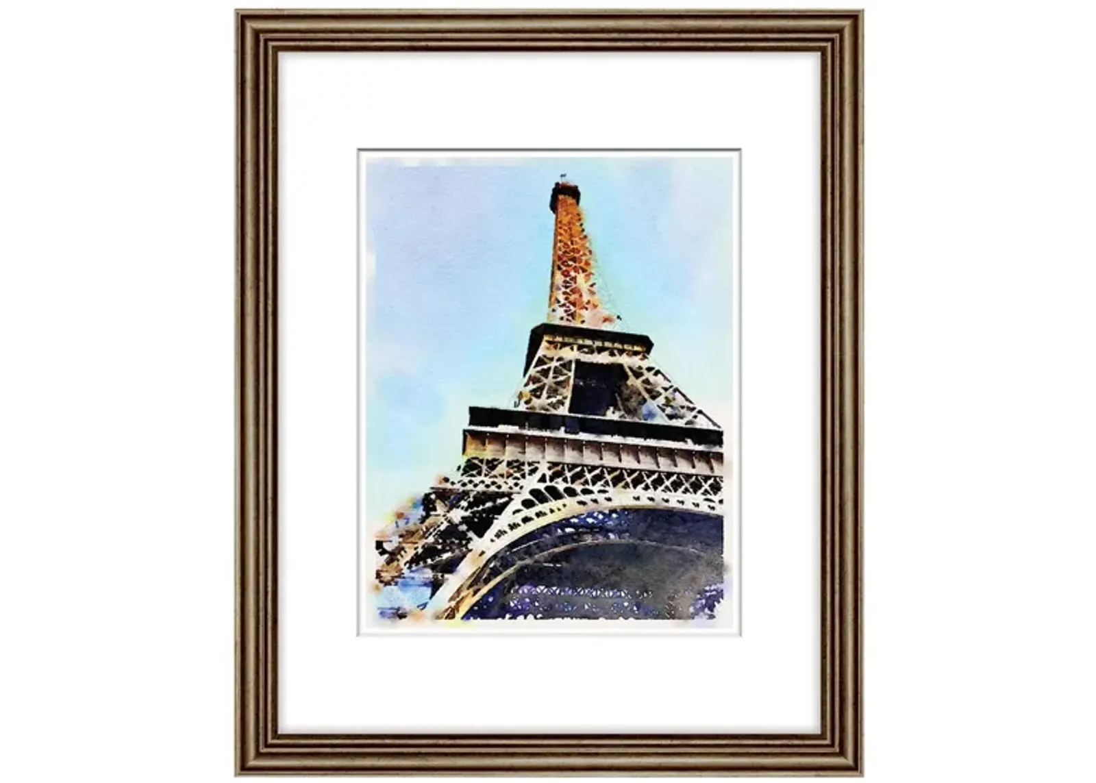 Eiffel Tower Wall Art in MULTI by Bellanest