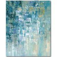 I Love the Rain Gallery Wrapped Canvas in Multi by Courtside Market