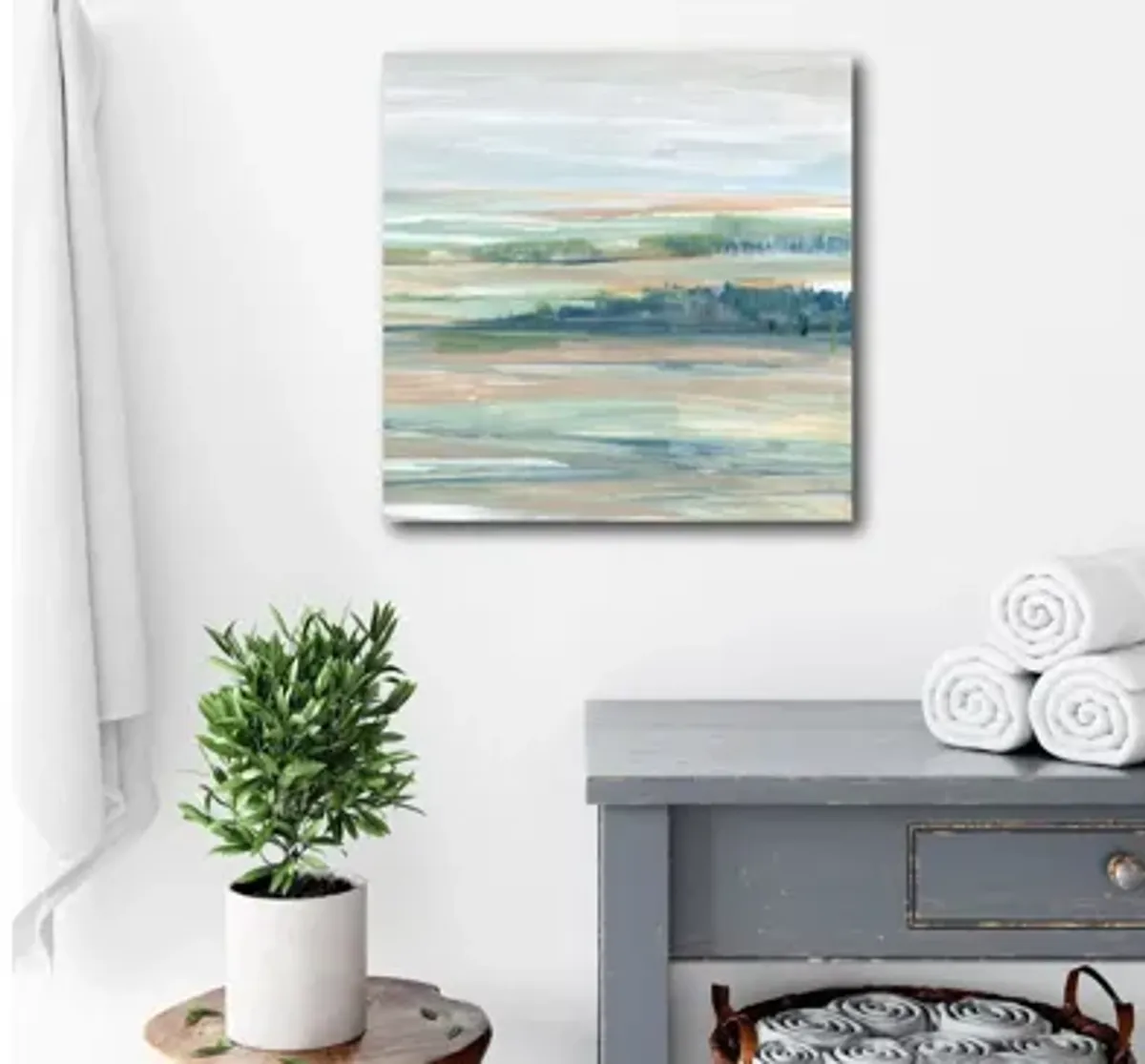 Wetlands I Gallery Wrapped Canvas