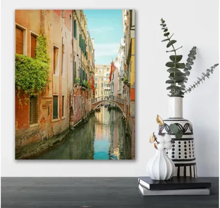 Venice Gallery Wrapped Canvas in Multi by Courtside Market