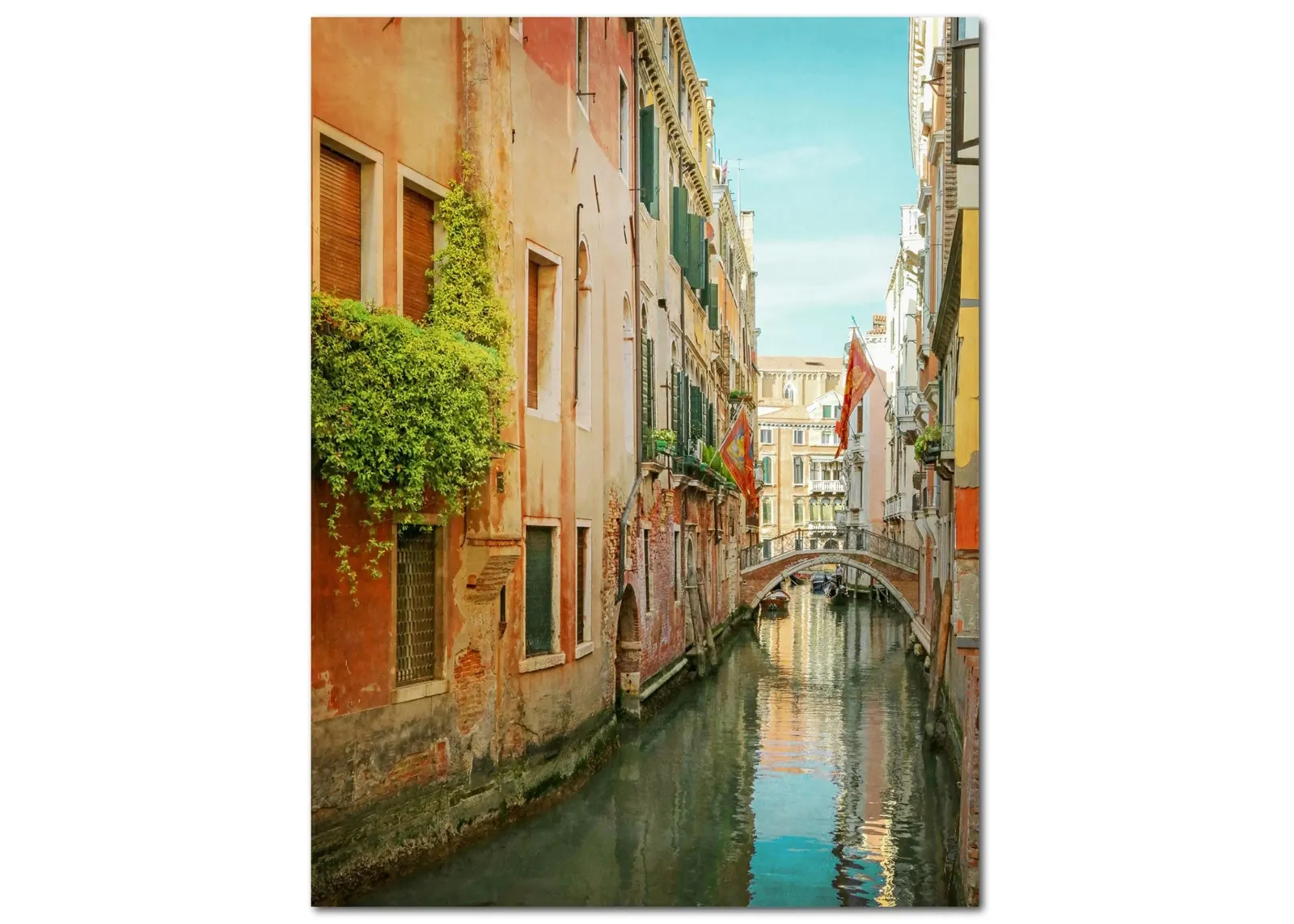 Venice Gallery Wrapped Canvas in Multi by Courtside Market