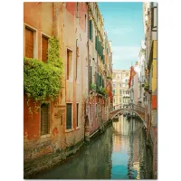 Venice Gallery Wrapped Canvas in Multi by Courtside Market