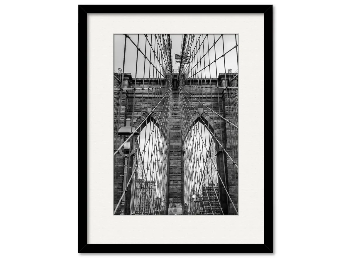 Bridge Framed Art in Multi by Courtside Market