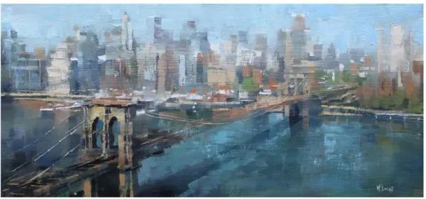 Brooklyn Bridge Wall Mural