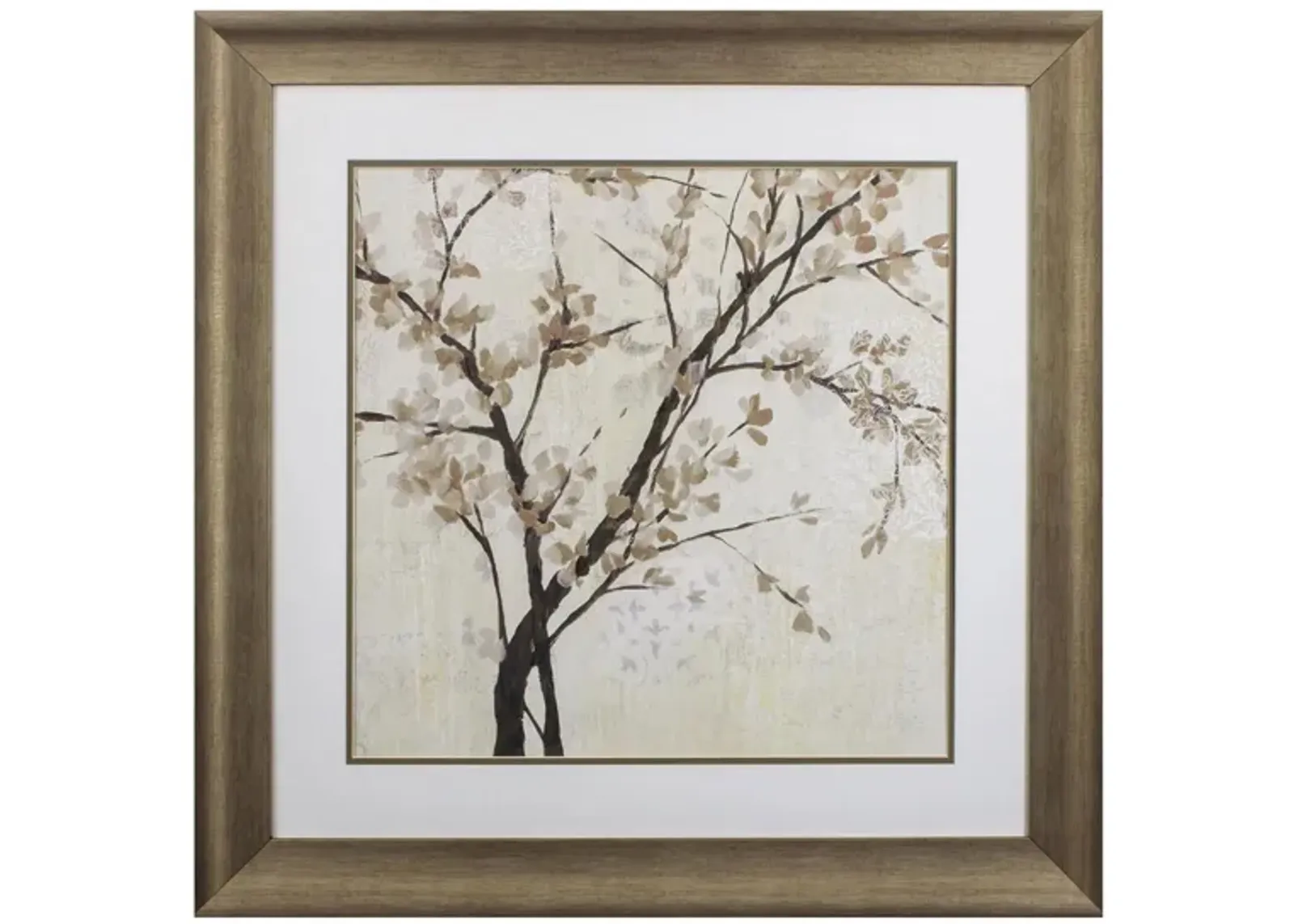 Neutral Blossoms Cream II Wall Art in Brown, Cream, Blush, Neutral by Propac Images