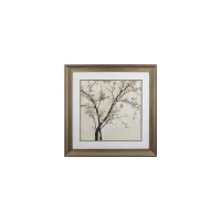 Neutral Blossoms Cream II Wall Art in Brown, Cream, Blush, Neutral by Propac Images
