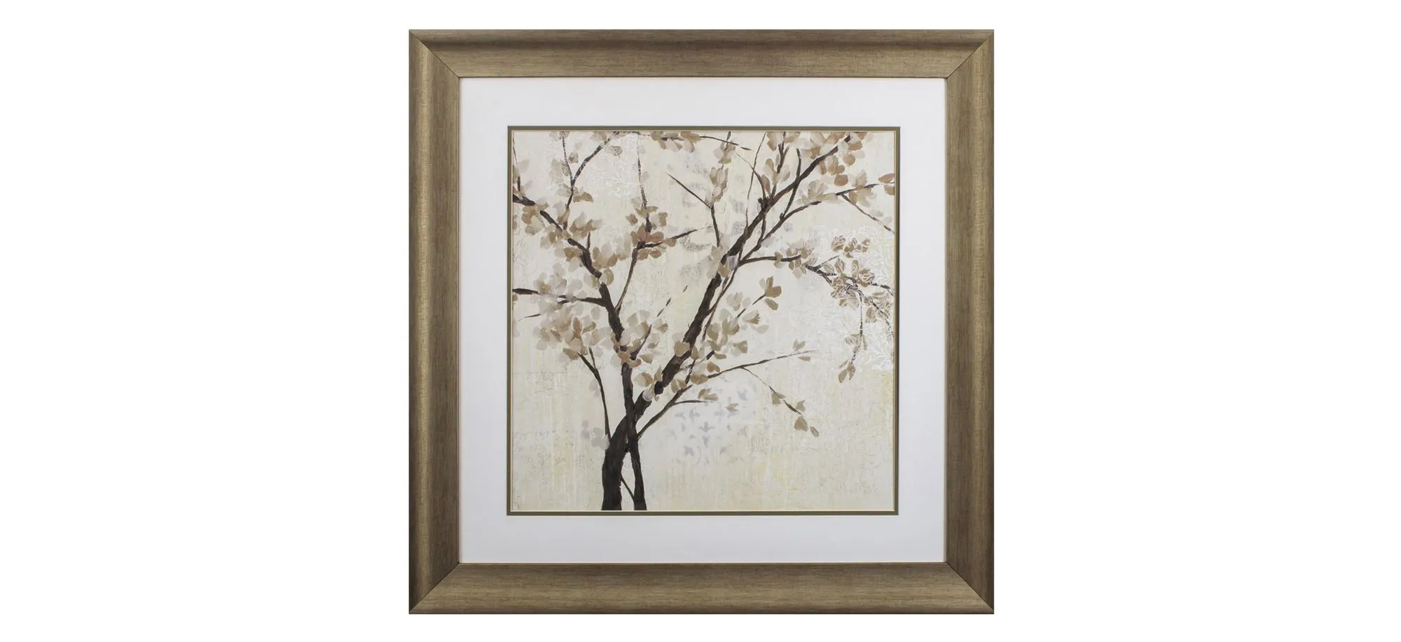 Neutral Blossoms Cream II Wall Art in Brown, Cream, Blush, Neutral by Propac Images