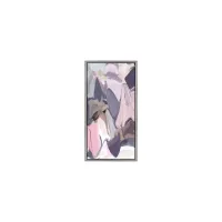 Playful Movement 2 Wall Art in Pink, Grey, Purple by Bellanest
