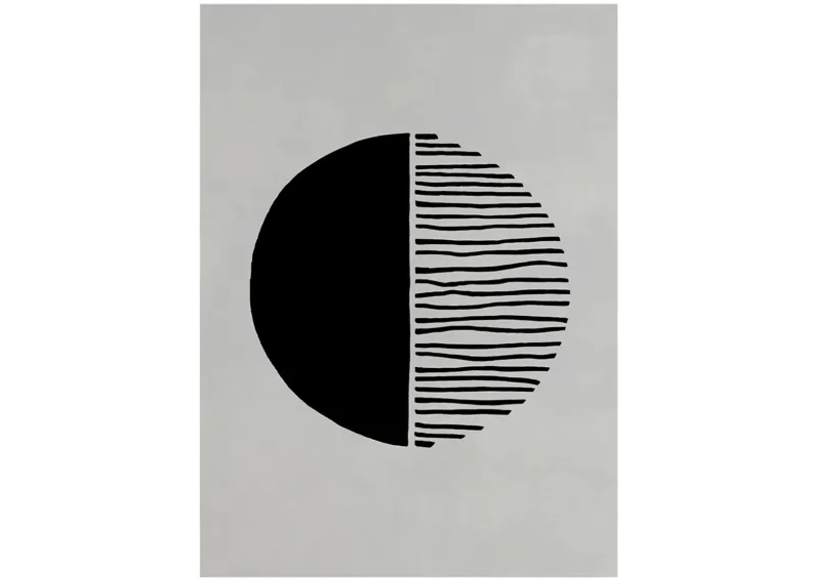 The Vibes Are There II Wall Art in Black, Ivory by Daleno Inc