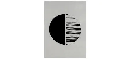 The Vibes Are There II Wall Art in Black, Ivory by Daleno Inc