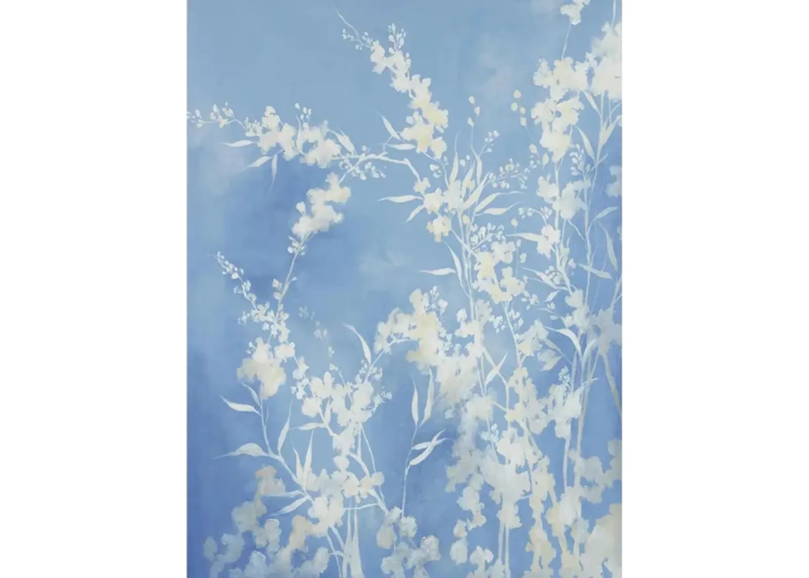 Giant Art Prideful Petals in Blue by Giant Art