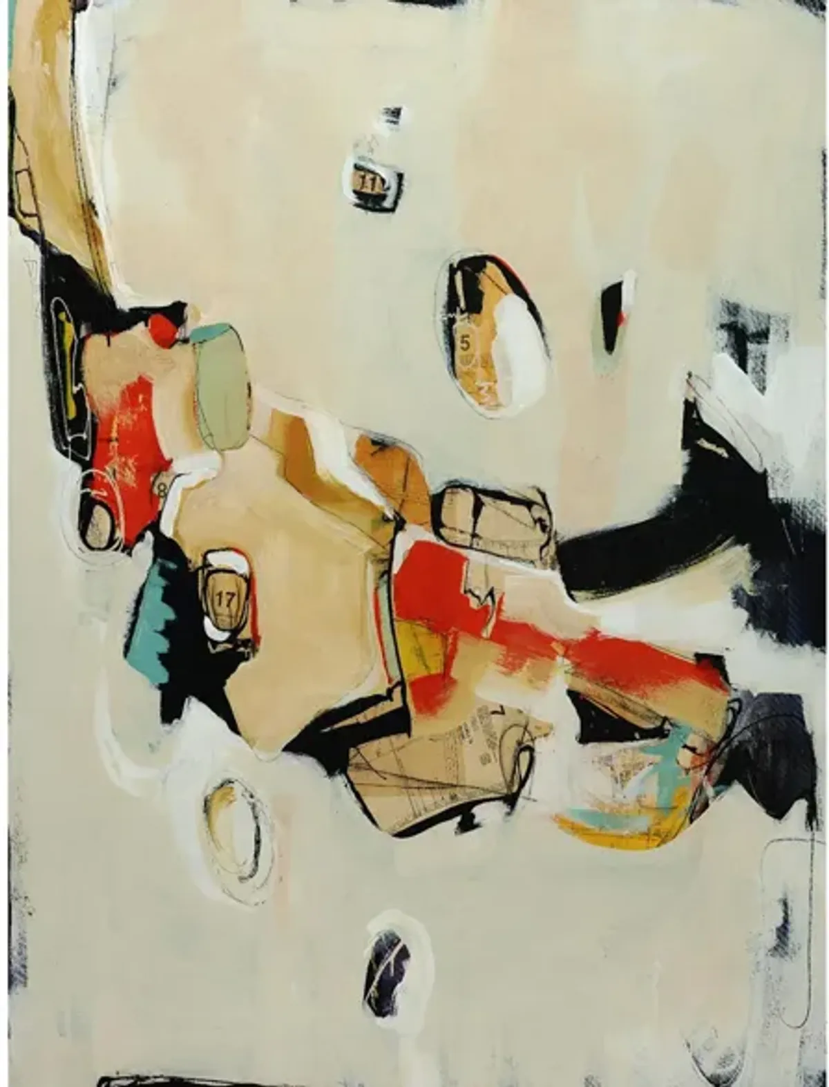 Giant Art Charred Memorbilia