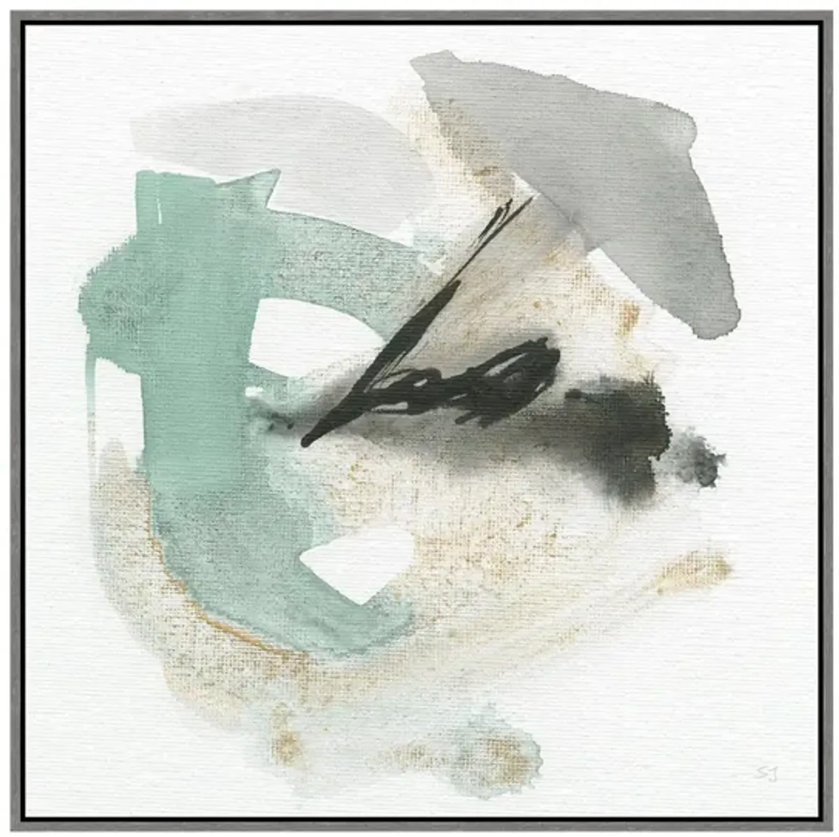 Minted Condition II Wall Art in Green, Gray, black by Bellanest