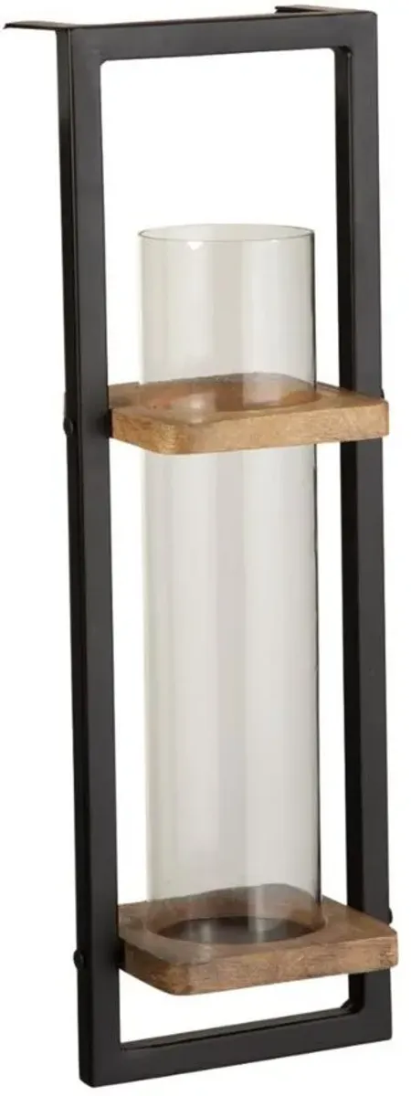 Colburn Modern Wall Sconce in Natural/Black by Ashley Express