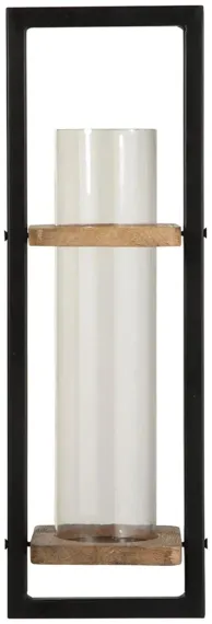 Colburn Modern Wall Sconce in Natural/Black by Ashley Express