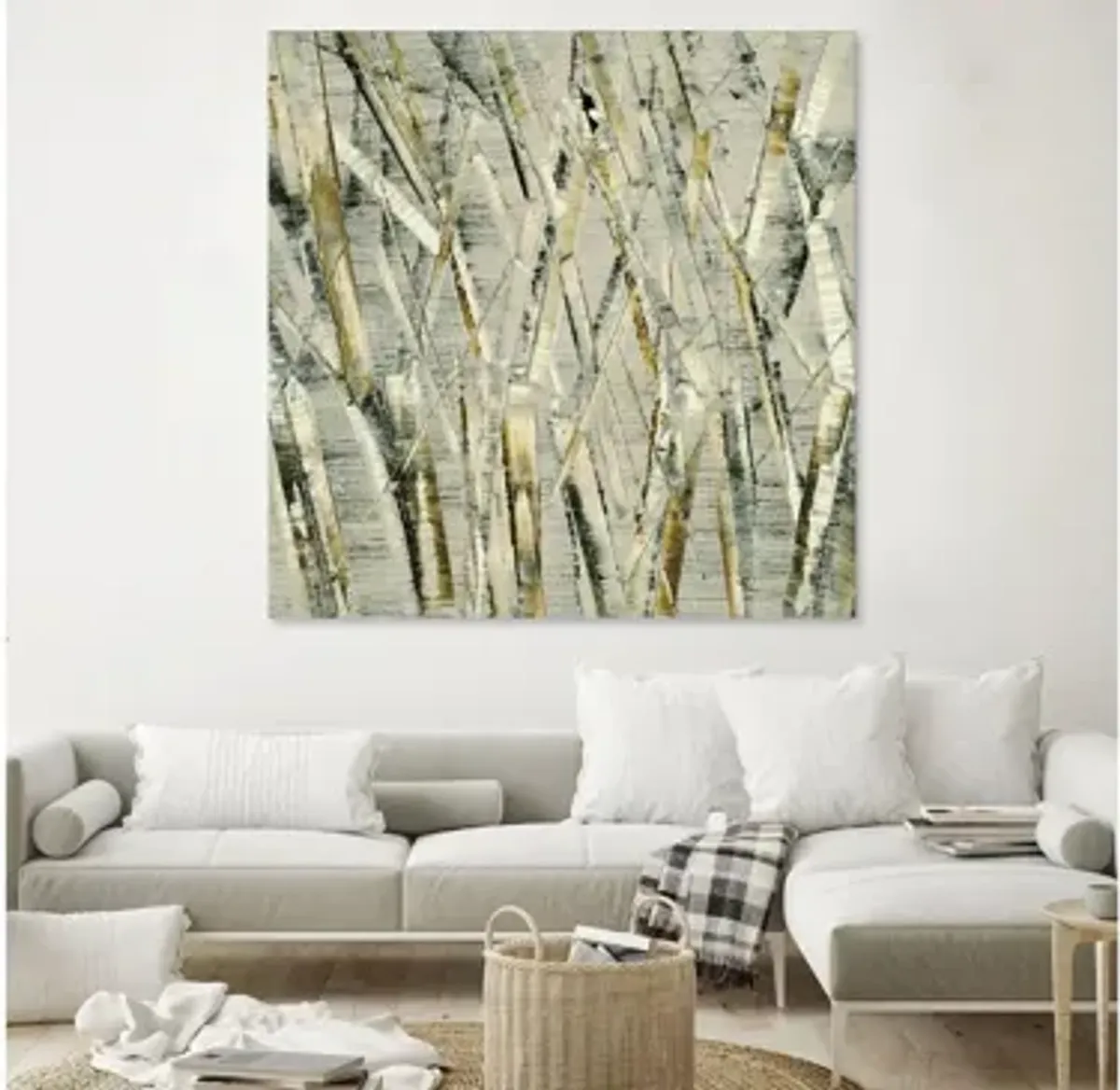 Birches V by Sharon Gordon