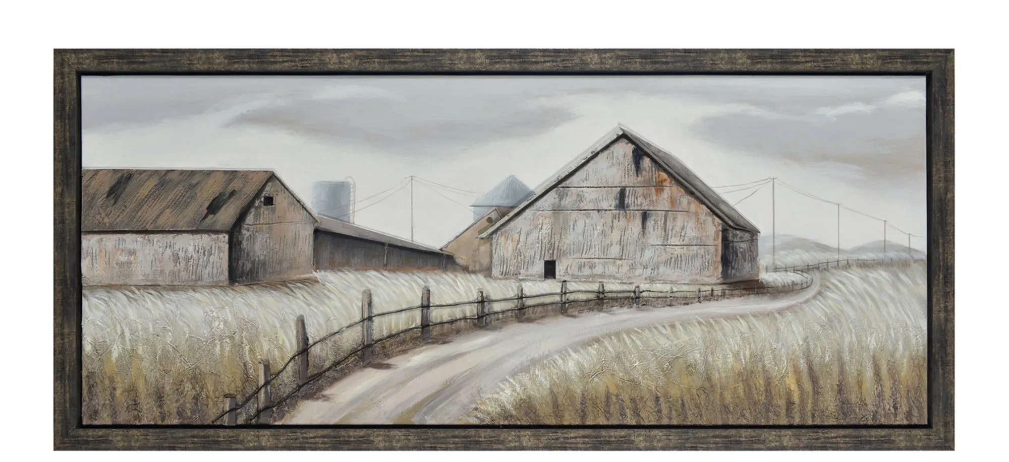 Dusty Road Wall Art in Multi by Crestview Collection