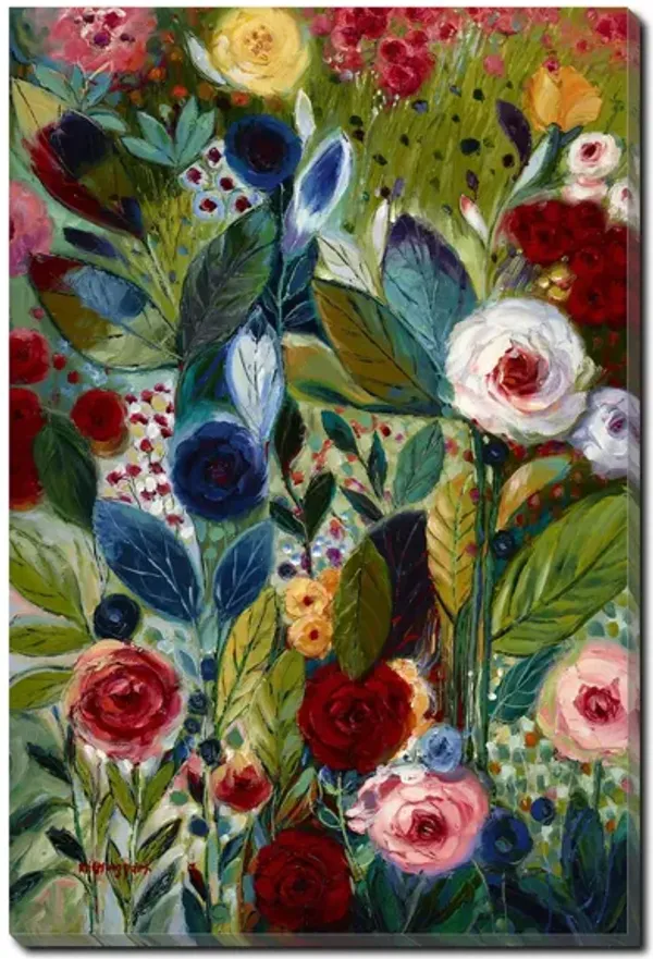 Lush Floral Wall Art