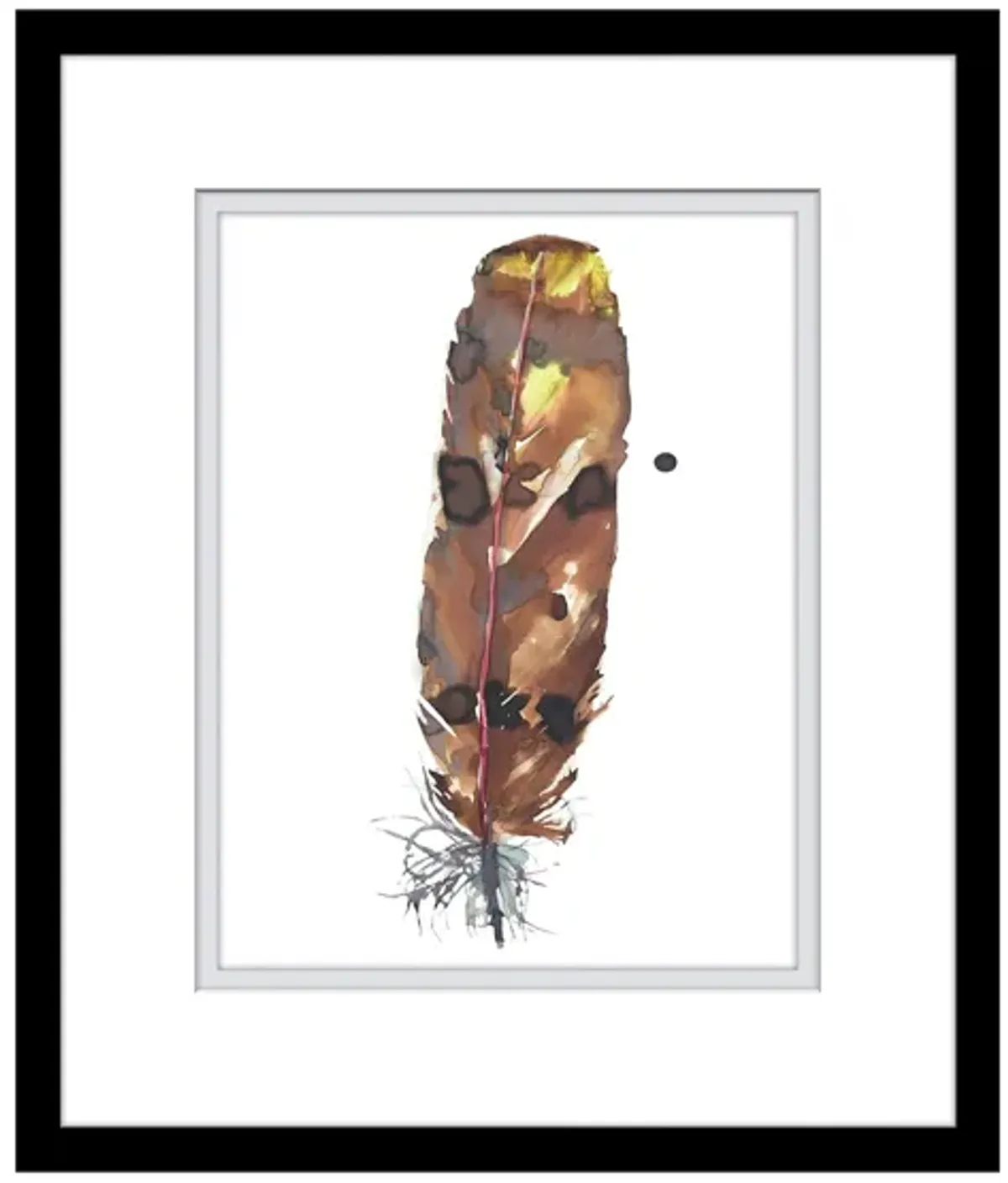 The Fray 2 Wall Art in BROWN/GOLD by Bellanest