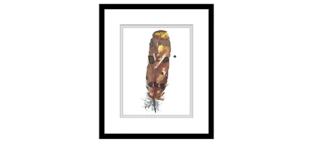 The Fray 2 Wall Art in BROWN/GOLD by Bellanest
