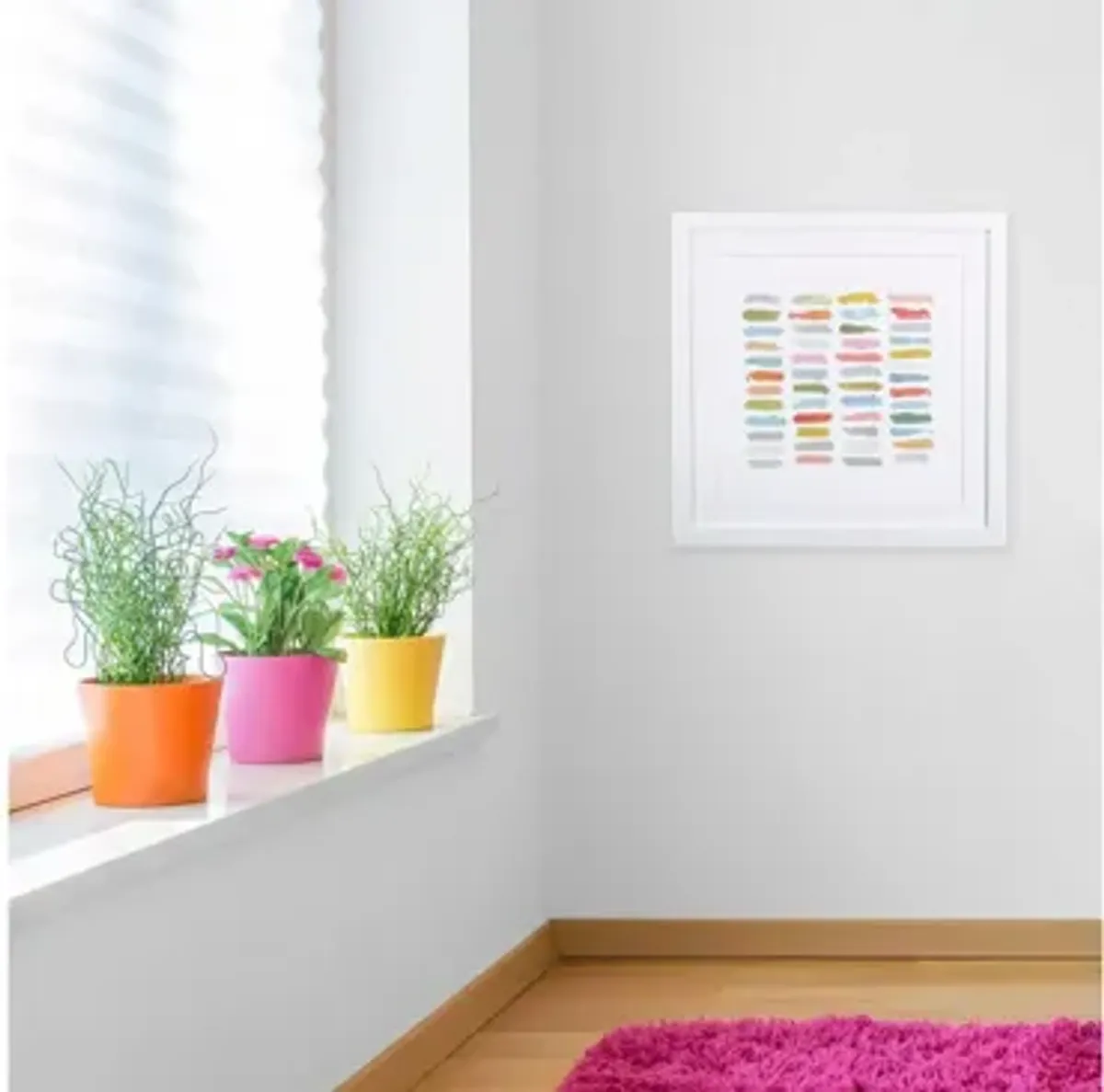 Colorful Lines Horizontal Wall Art