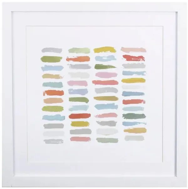 Colorful Lines Horizontal Wall Art