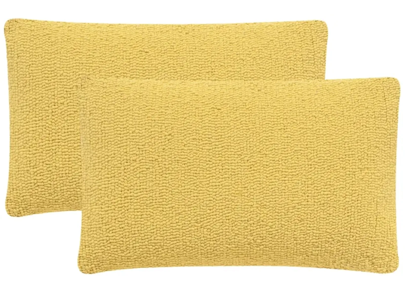 Soleil Accent Pillow in Sunshine Yellow by Safavieh