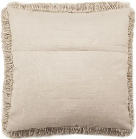 Shags Square Accent Pillow in Metalic Bronze by Safavieh