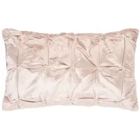 Embellished Trinz Accent Pillow in Blush by Safavieh