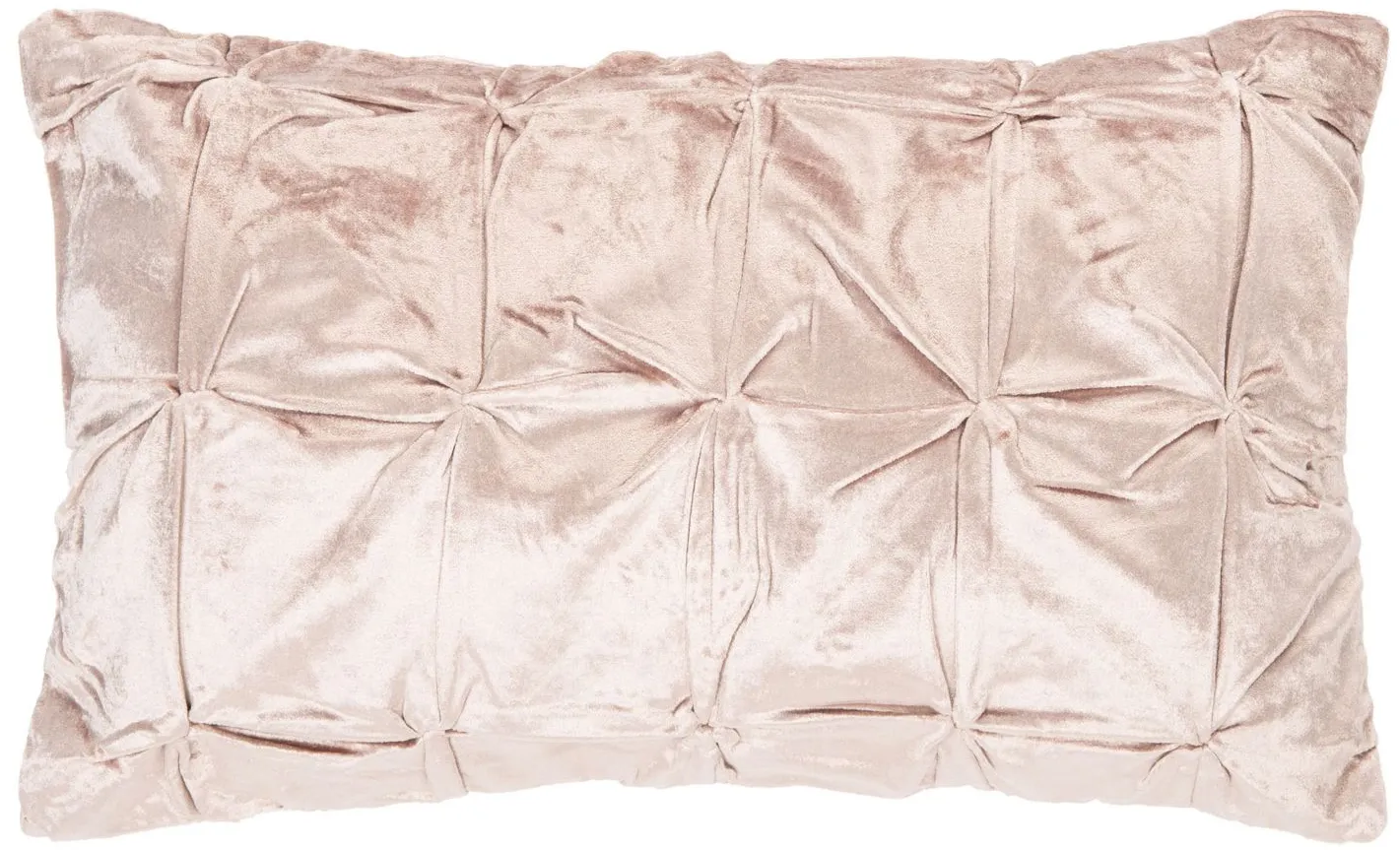 Embellished Trinz Accent Pillow in Blush by Safavieh