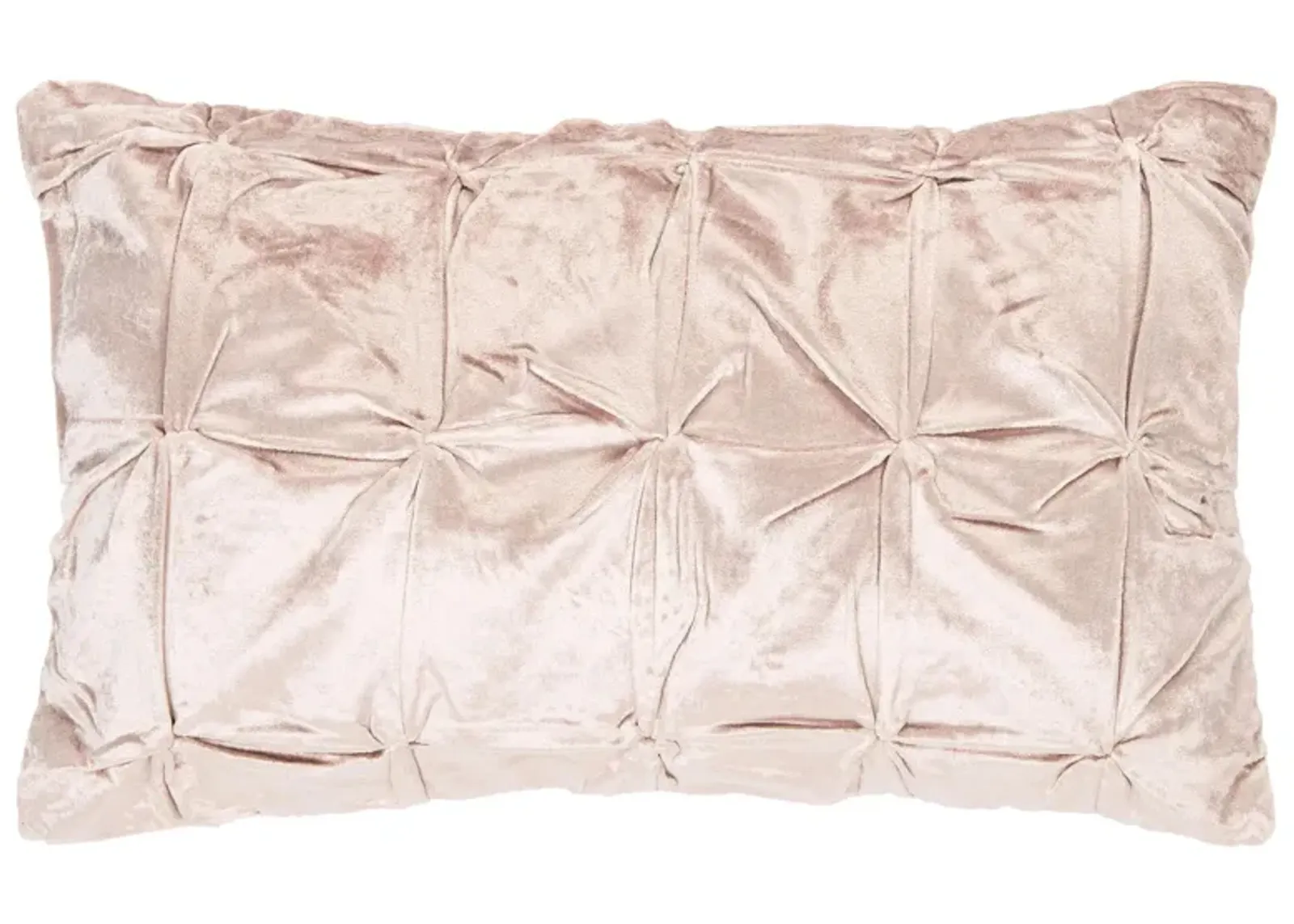 Embellished Trinz Accent Pillow in Blush by Safavieh