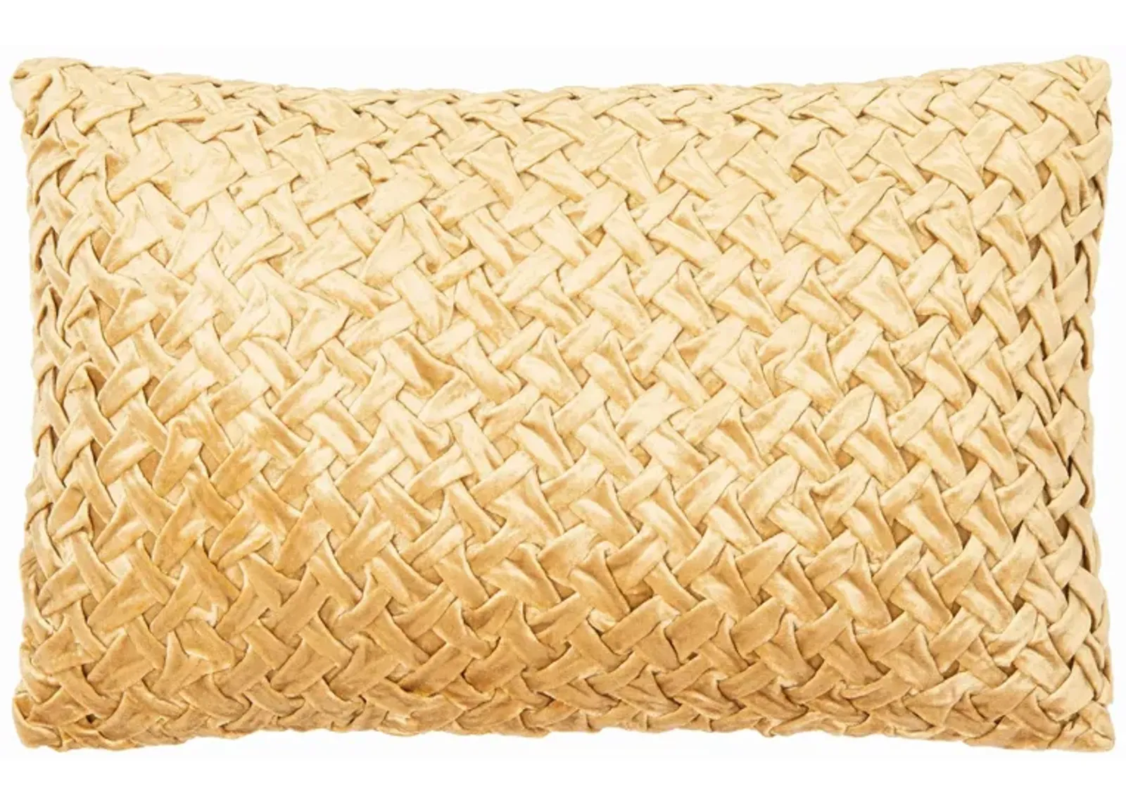 Embellished Reslin Accent Pillow in Beige by Safavieh