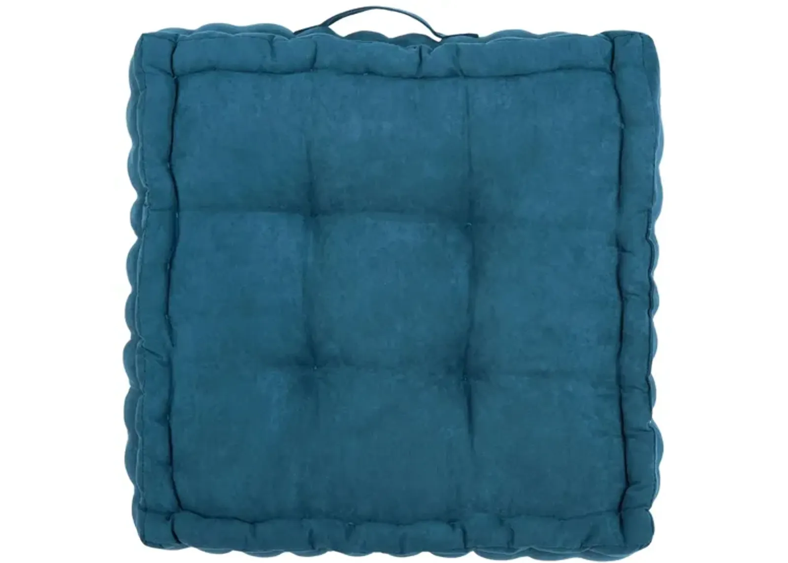 Gardenia Accent Pillow in Turquoise by Safavieh