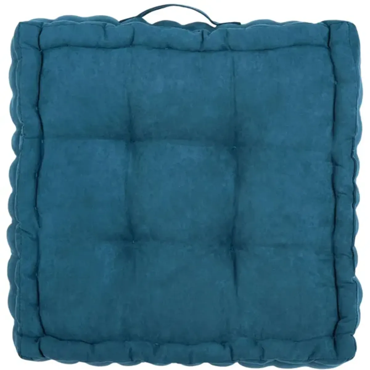 Gardenia Accent Pillow in Turquoise by Safavieh