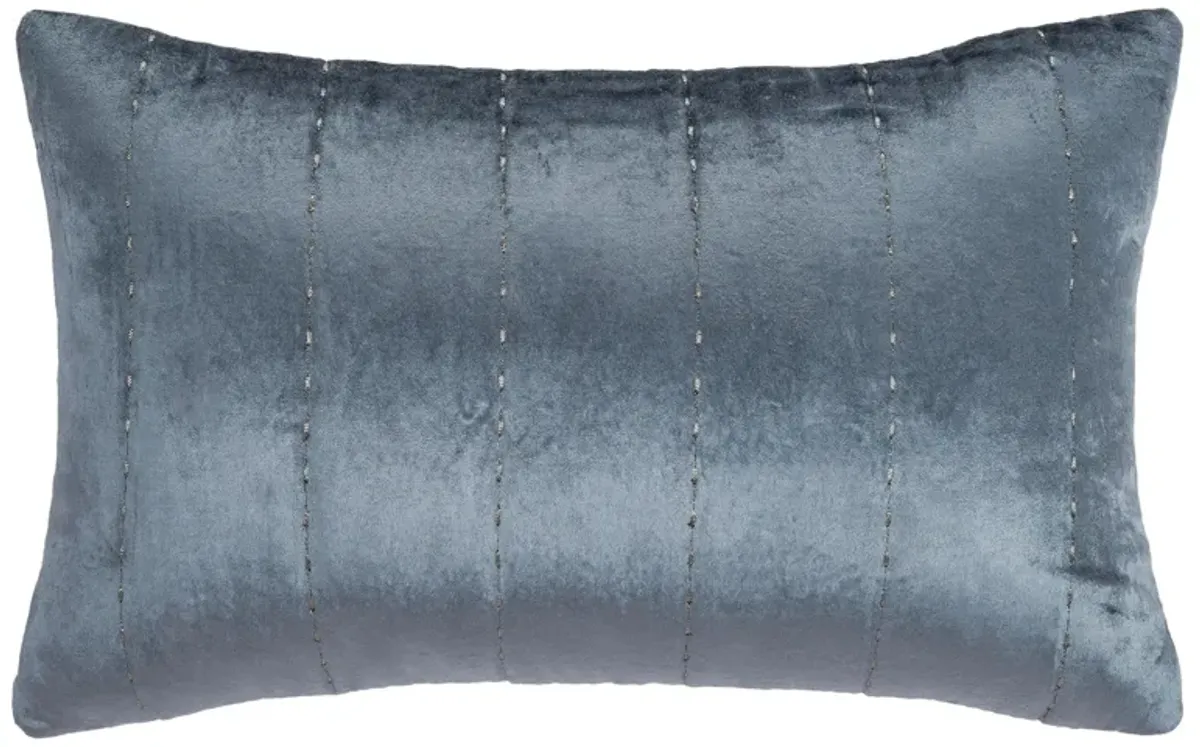 Embellished Gressa Accent Pillow in Gray by Safavieh